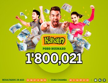 Sorteo Kábala - Jueves 28