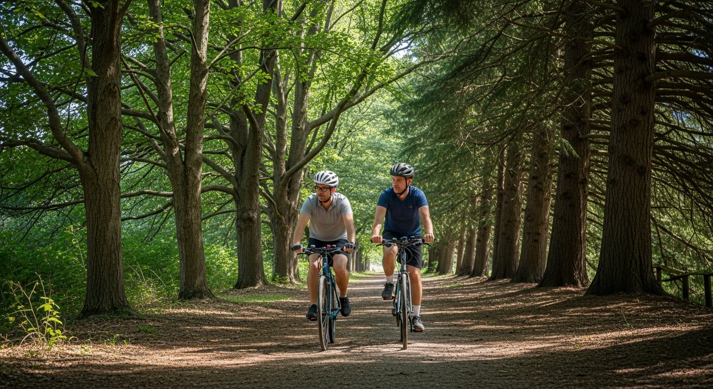 Realizar ciclismo al aire libre y en grupo incrementa los efectos positivos sobre el ánimo y fortalece la interacción social, según la investigación (Imagen Ilustrativa Infobae)