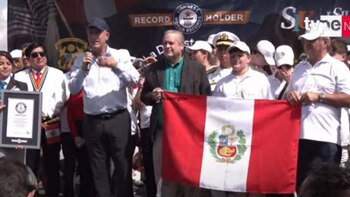 Autoridades peruanas estuvieron presentes en