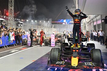 Checo Pérez llegó en primer