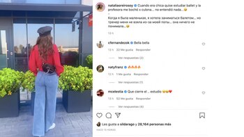El posteo de Natalia Oreiro