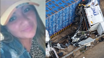 Madre que falleció en accidente