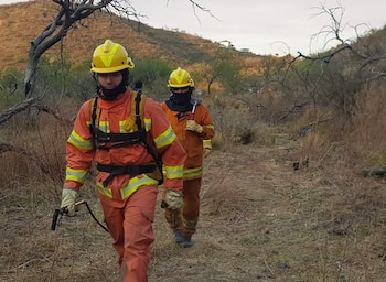 El riesgo extremo de incendios dominará la jornada en toda la provincia y las autoridades pidieron evitar toda práctica que pueda iniciar fuego