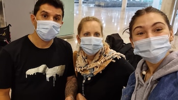 Ana Louro (en el centro),