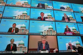 Una vista muestra la reunión