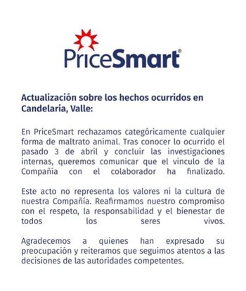 PriceSmart se pronunció sobre el