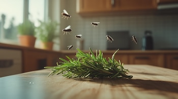 Las moscas pueden ser una