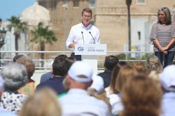 El presidente del PP, Alberto