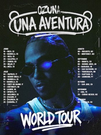 'Una Aventura World Tour' recorrerá Europa, América Latina y otros mercados internacionales entre junio y diciembre de 2026 con más de 30 fechas - crédito cortesía Noujau Sound