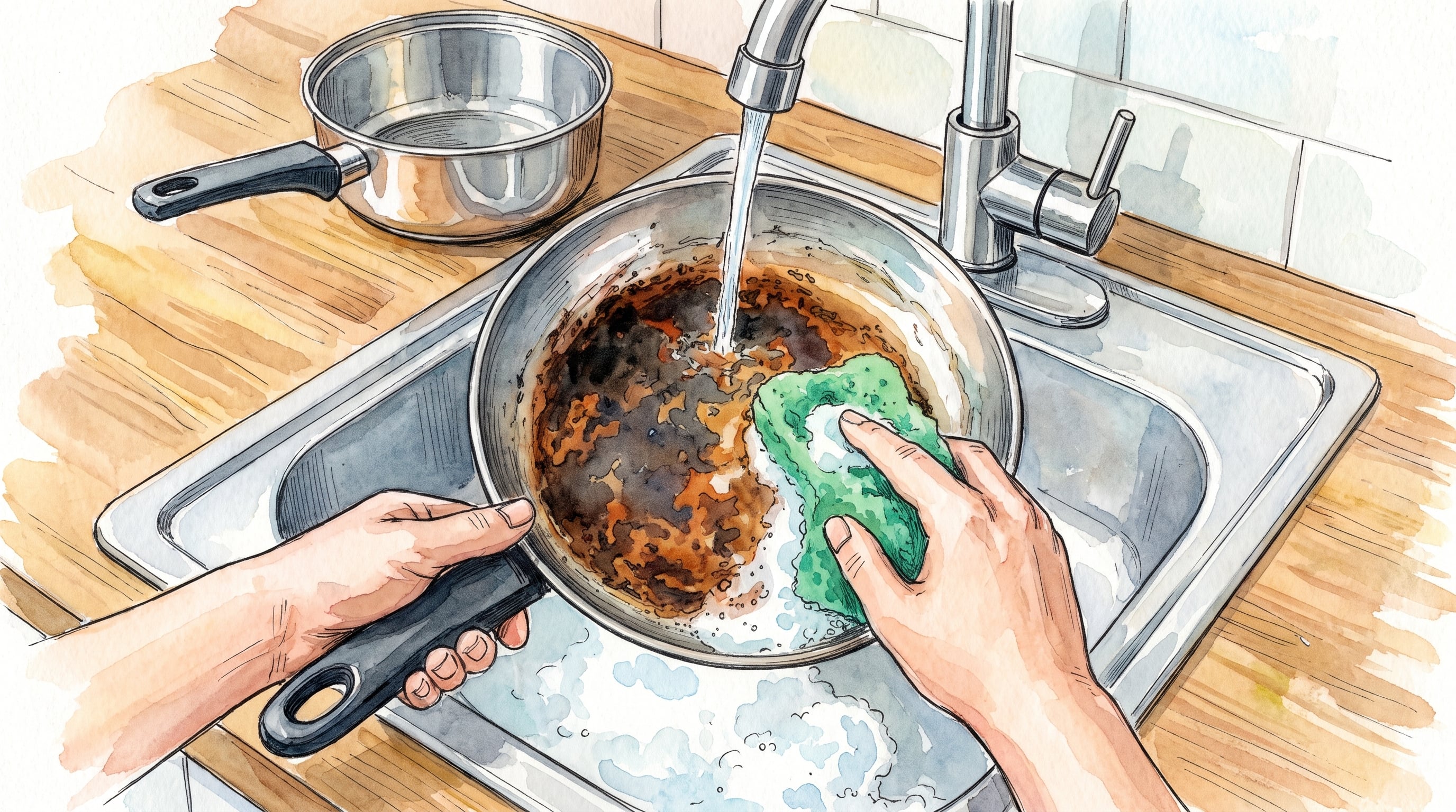 La grasa vieja se afloja mejor con limpieza gradual y sin fricción intensa. (Imagen Ilustrativa Infobae)