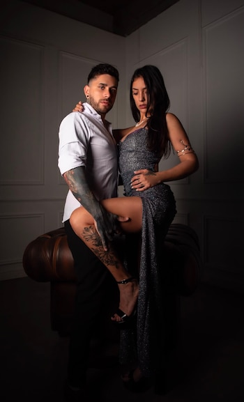 Francis y Mile trabajadores sexuales pareja