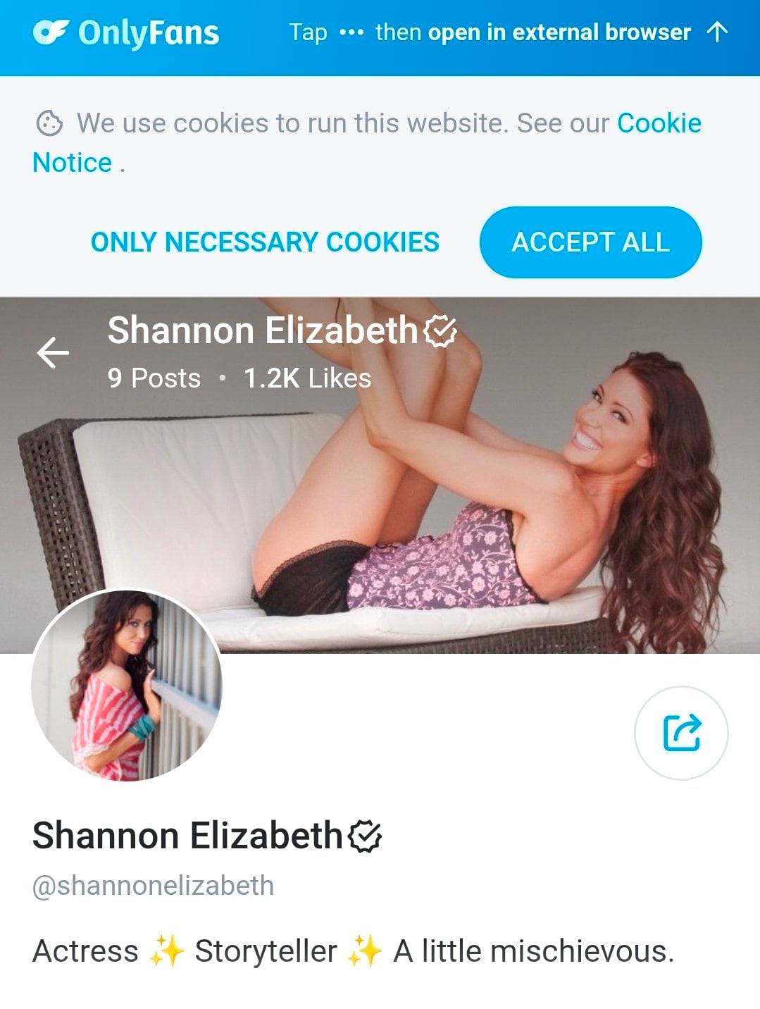 Shannon Elizabeth anunció su incorporación a OnlyFans, buscando tomar control de su imagen pública y acercarse a sus fans (Captura de video)