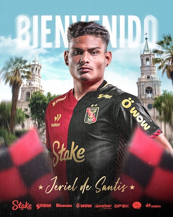 Jeriel de Santis fichó por