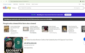 La gorra ya no está