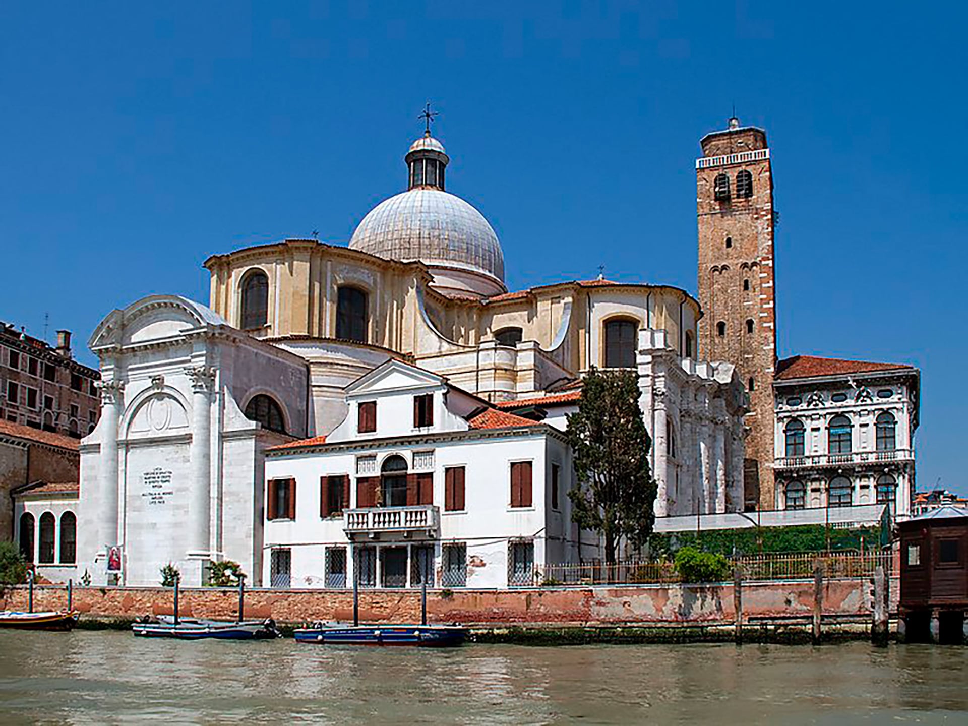 La iglesia de San Jeremías en Venecia, donde se encuentra el cuerpo de Santa Lucía