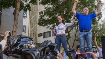 El hijo del opositor venezolano