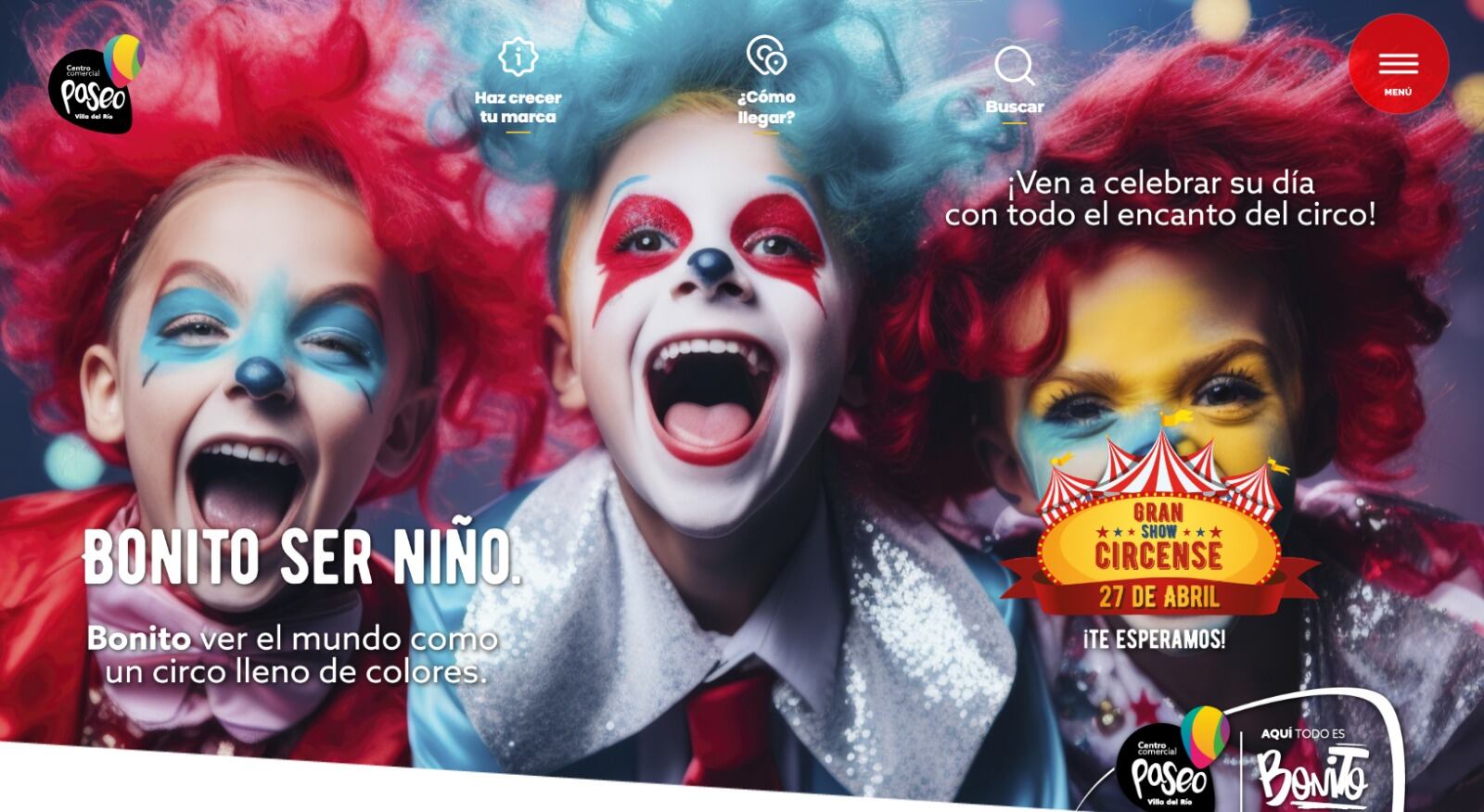 Evento para el Día de los Niños en Bogotá sin costo - crédito captura de pantalla Paseo Villa del Río