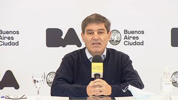 Quirós habló sobre la atención