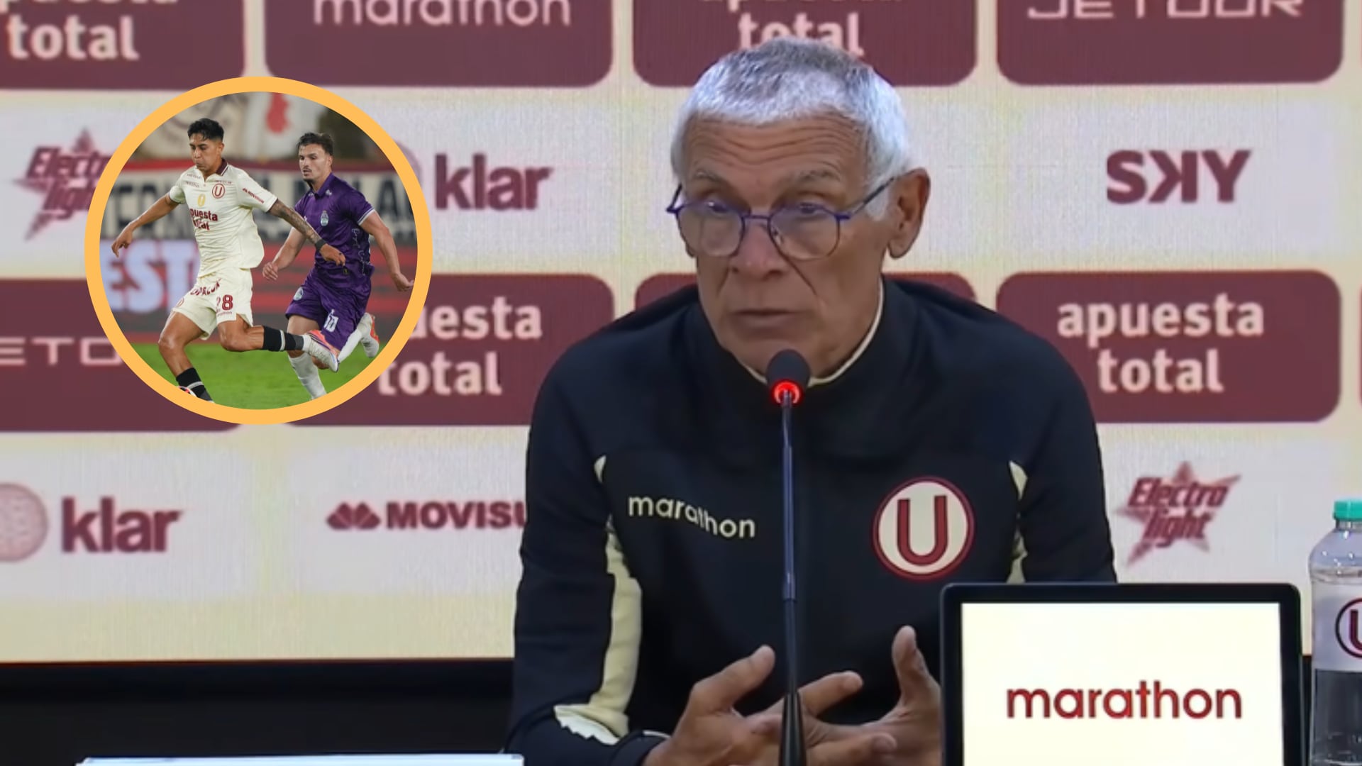 Héctor Cúper hizo sincera reflexión del empate de Universitario ante Comerciantes Unidos: “No merecimos más que un punto”