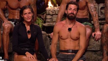 Miri Pérez-Cabrero y Alejandro Albalá se juegan la expulsión en 'Supervivientes All Stars 2' (Mediaset)