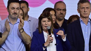Patricia Bullrich reconoce la derrota,