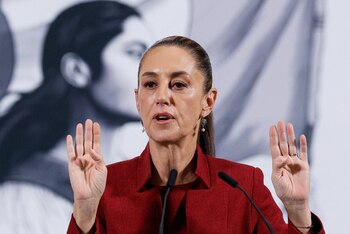 La presidenta de México, Claudia