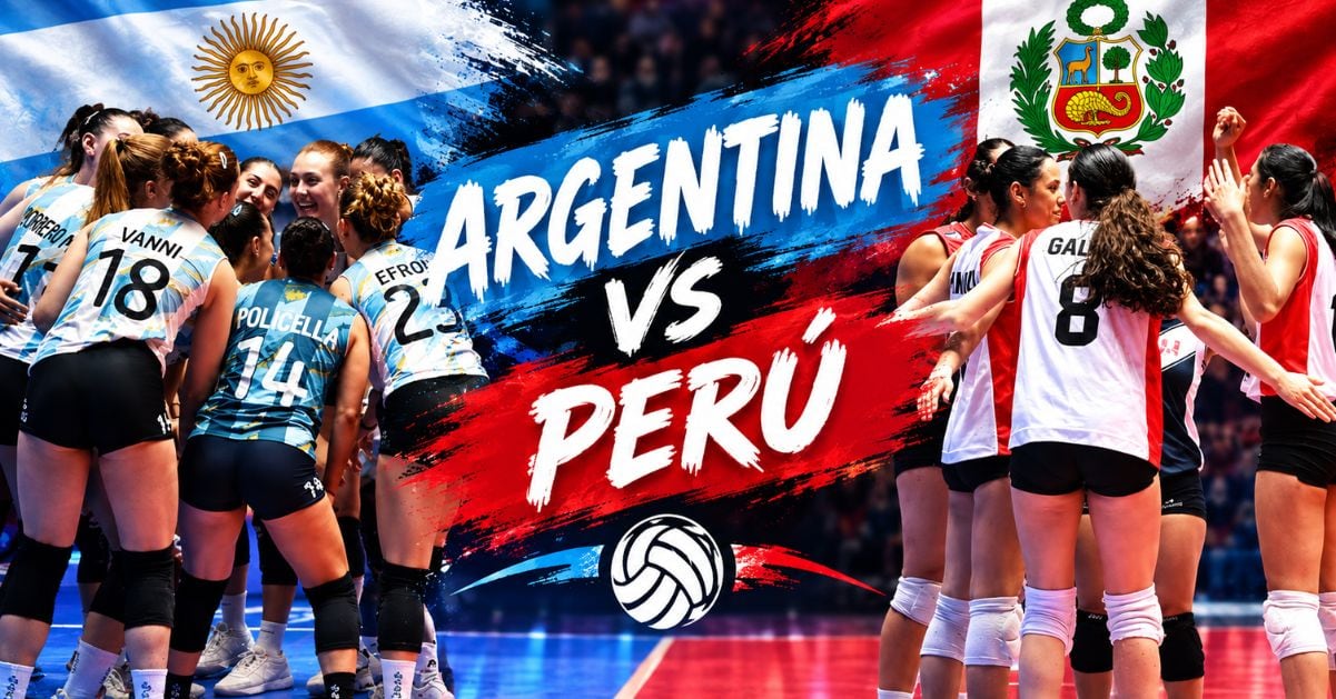 Perú vs Argentina EN VIVO HOY: punto a punto del partido por final del Campeonato Sudamericano Sub 19 de Vóley 2026