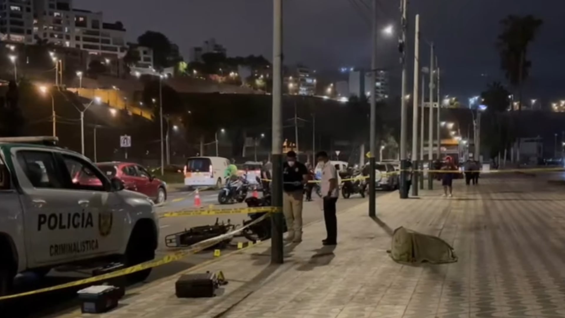 Playa Agua Dulce fue escenario de feroz balacera: ataque de sicarios dejó un fallecido y dos heridos