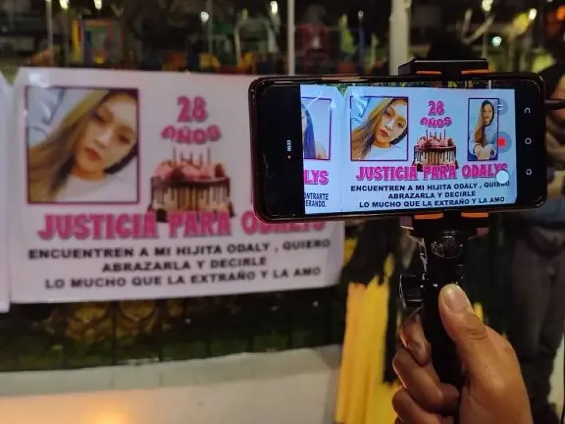 Juicio por Desaparición de Odalys Vaquiata Comienza en Bolivia