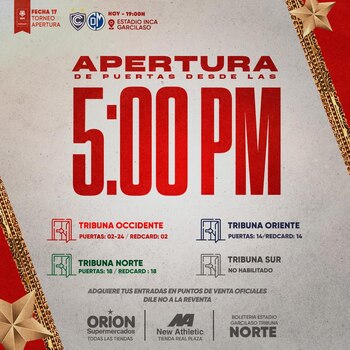 Conoce a qué hora abrirán