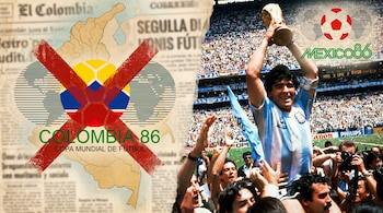 Colombia - México - Copa del Mundo - 1986
