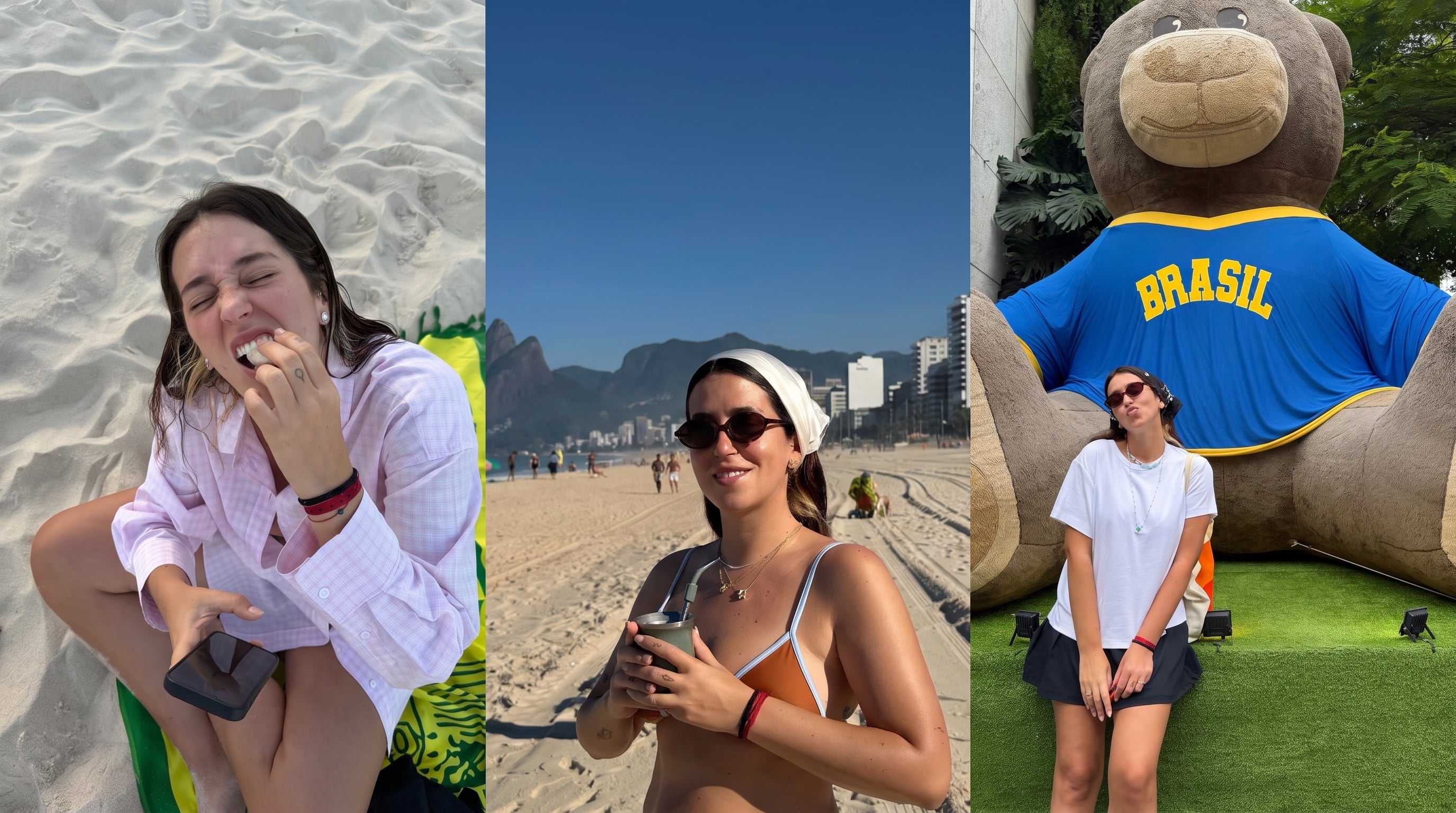 La escapada de Leticia Siciliani y su novia a Río de Janeiro: “¿Cuánto más iconic se puede ser?"