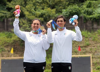 Oro en Tiro con Arco