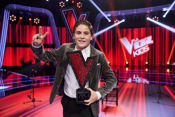Eduardo 'El Campanero' gana 'La Voz Kids 11' (Atresmedia)