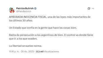 La jefa del bloque libertario