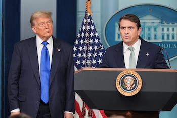 Todd Blanche llegó al Departamento de Justicia tras ser abogado defensor de Trump y desde abril quedó al frente del organismo después del despido de Pam Bondi (REUTERS/Ken Cedeno)