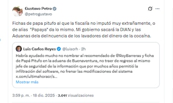 El presidente Gustavo Petro respondió