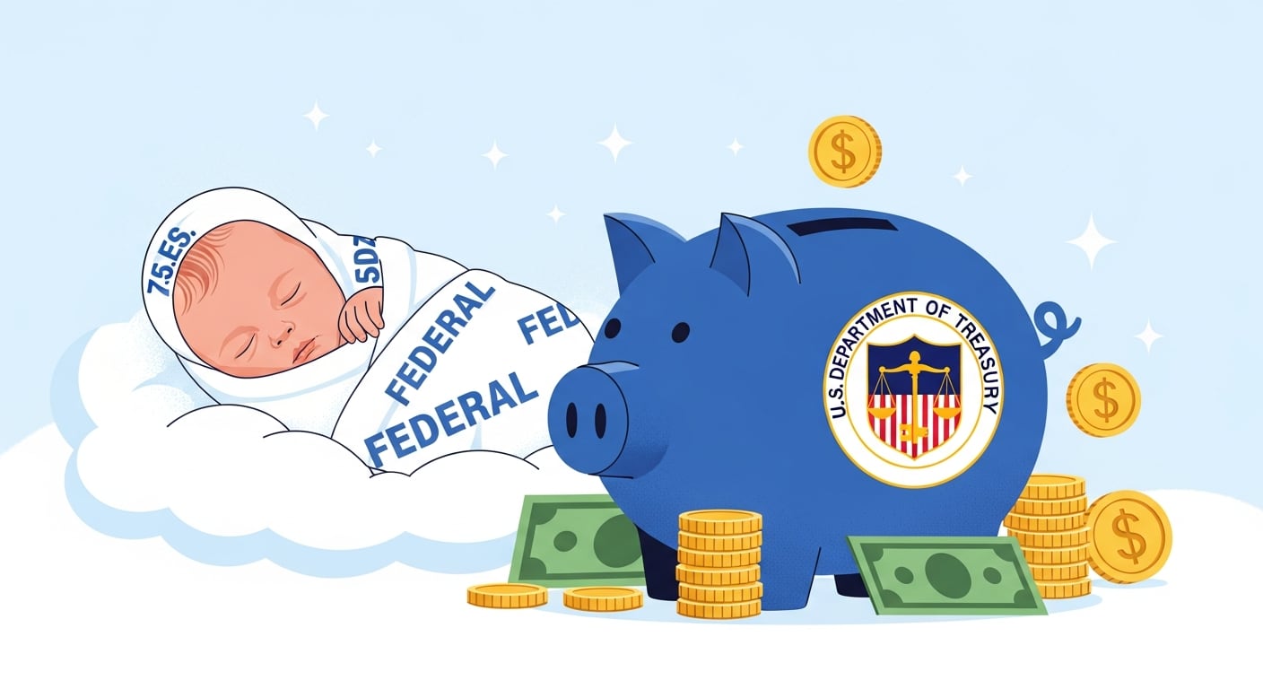 El programa Cuentas Trump inicia el 4 de julio con el objetivo de fomentar el ahorro infantil en Estados Unidos (Imagen Ilustrativa Infobae)