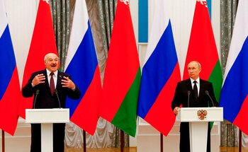 Los presidentes ruso, Vladímir Putin