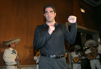 MEXICO, D.F. 30JUNIO2005.- El boxeador Jorge Kahwagi tuvo una controvertida carrera en el box.
FOTO: Nelly Salas/CUARTOSCURO.COM
