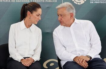 Claudia Sheinbaum y AMLO estuvieron