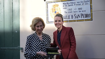 La Reina Sofía inaugura un simposio en Nueva Orleans (EEUU) y recibe un reconocimiento por su labor filantrópica