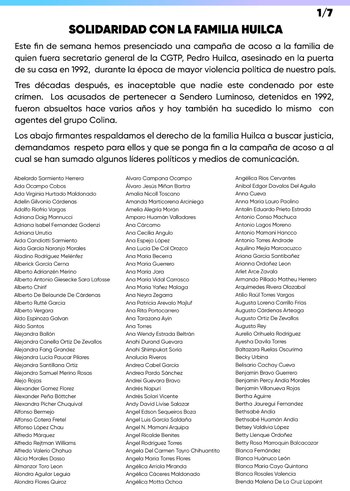 Ciudadanos pidieron que se respete