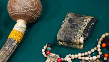 Billetera de piel de serpiente