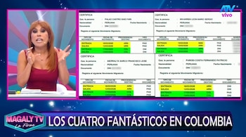 No era la primera vez: exponen otro viaje oculto de Said Palao, Mario Irivarren y Patricio Parodi. Captura: Magaly Tv La Firme.