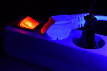 Las extensiones eléctricas de seguridad