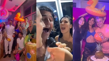 Postales del festejo de Silvina