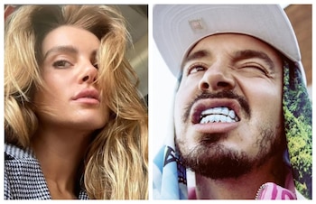 Valentina Ferrer y J Balvin