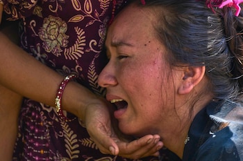 Las impactantes fotos del GLOF en Nepal y el Tíbet