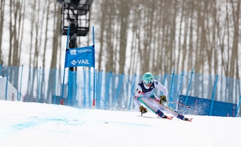 El esquiador de 17 años